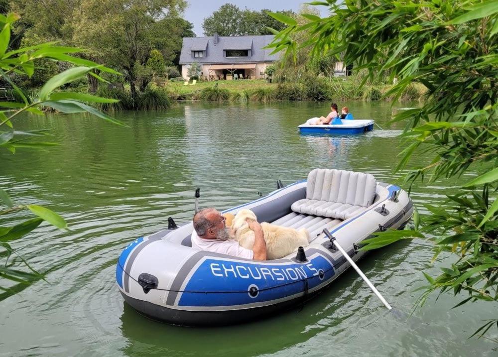Landévant Le Domaine Des Sources Bed & Breakfast エクステリア 写真